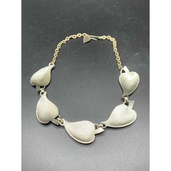 Eloxal Made In Germany Vintage Necklace Aluminium Lightweight Choker - Picture 6 of 7